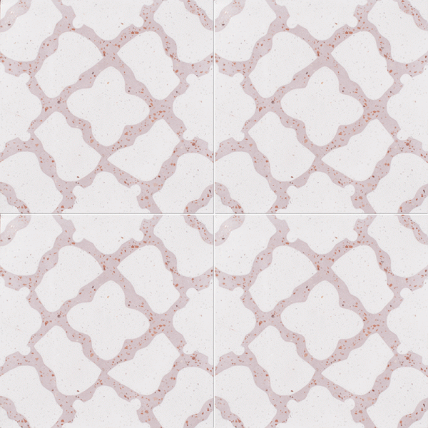 Capella Honed Pink Cement Tile